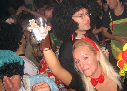 Dana in den Massen...rock it!