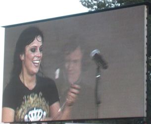 Steffi gab alles...